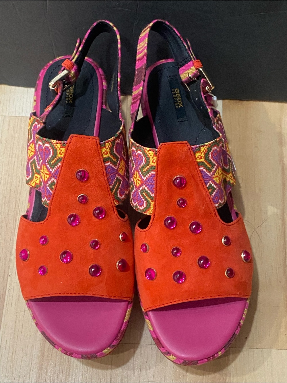 Women’s Geox Boho Wedges Sz 39.5